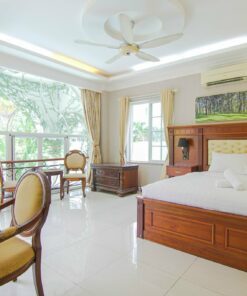 Phòng ngủ - biệt thự Nam Quang Phú Mỹ Hưng
