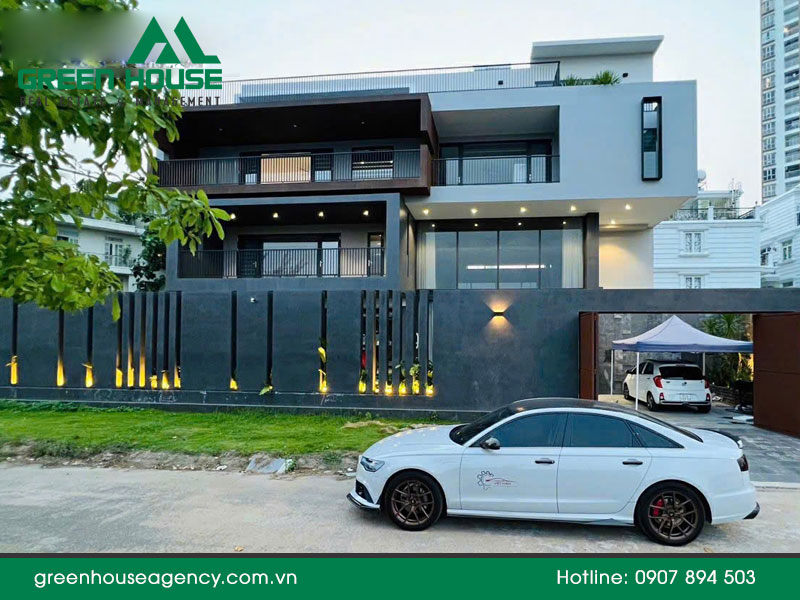 biệt thự góc khu 6B Intresco Phạm Hùng