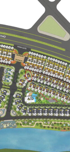 Biệt thự song lập GS Metro City Nhà Bè