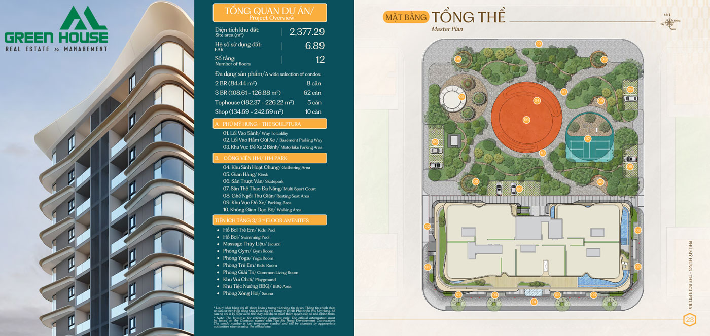 Dự án the Sculptura, Phú Mỹ Hưng