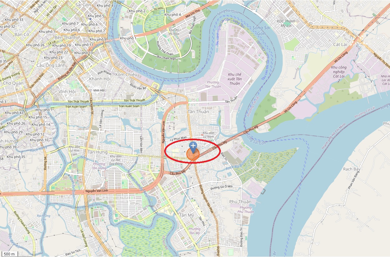Location: 520 Huynh Tan Phat, District 7