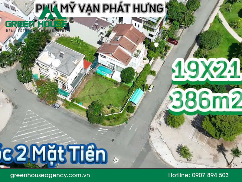 Đất biệt thự khu dân cư Phú Mỹ Vạn Phát Hưng, Quận 7