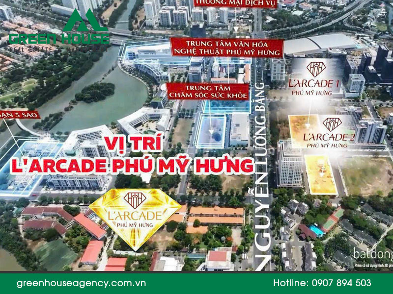 Nhà phố Larcade 1 Phú Mỹ Hưng