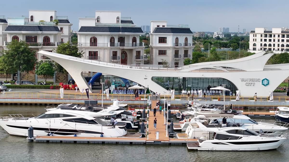 Bến du thuyền tại dự án Vạn Phúc City Tp. Thủ Đức