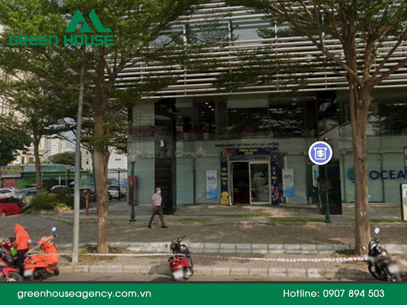 Mặt bằng khối đế tòa nhà văn phòng Victory Tower Phú Mỹ Hưng, Quận 7