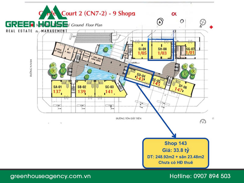 shophouse Garden Court 2 Phú Mỹ Hưng