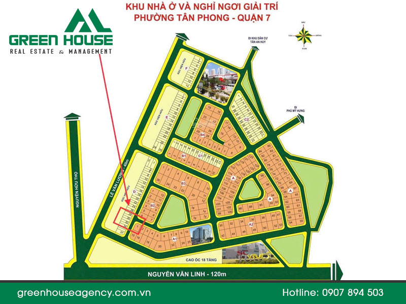 Đất nền KDC Sadeco quận 7