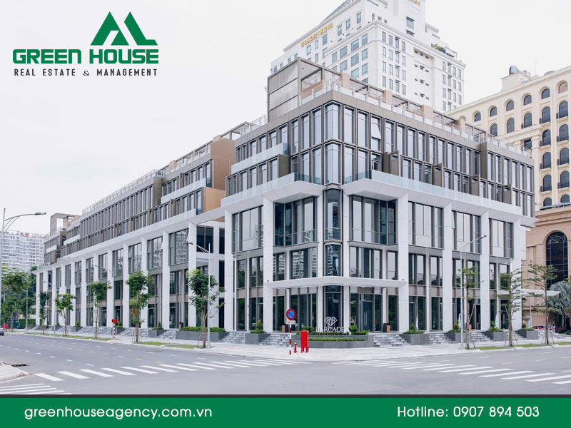 Bảng giá nhà phố Shophouse kết hợp ở L'ARCADE PHÚ MỸ HƯNG