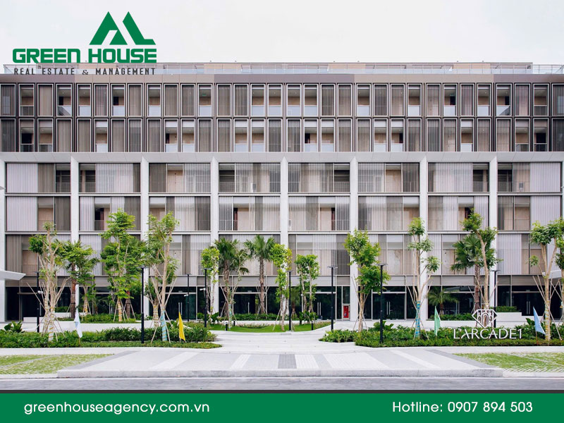 Bảng giá nhà phố Shophouse kết hợp ở L'ARCADE PHÚ MỸ HƯNG