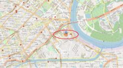 Vị trí nhà mặt tiền Hoàng Diệu, Quận 4