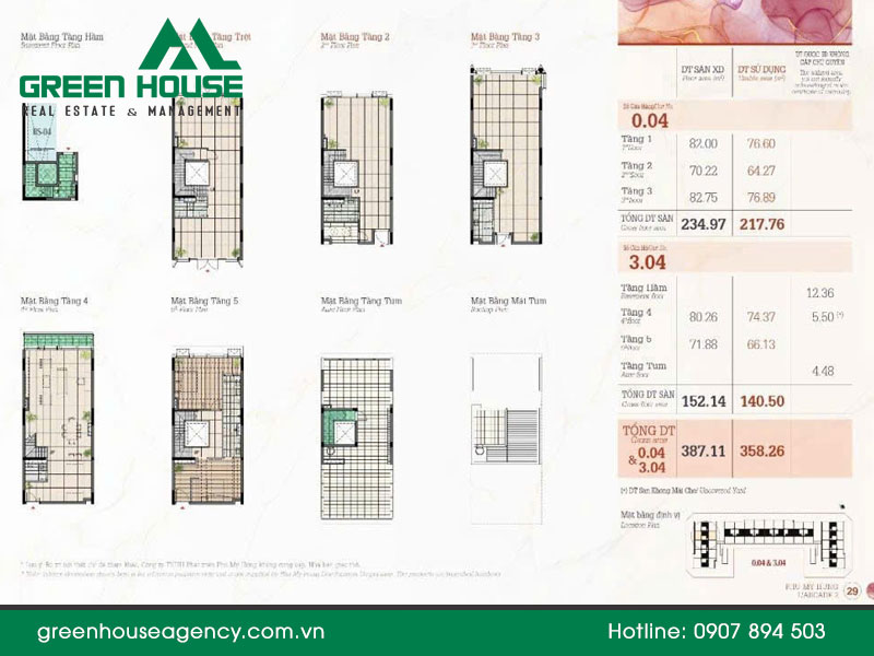 nhà phố kinh doanh The L’Arcade Phú Mỹ Hưng