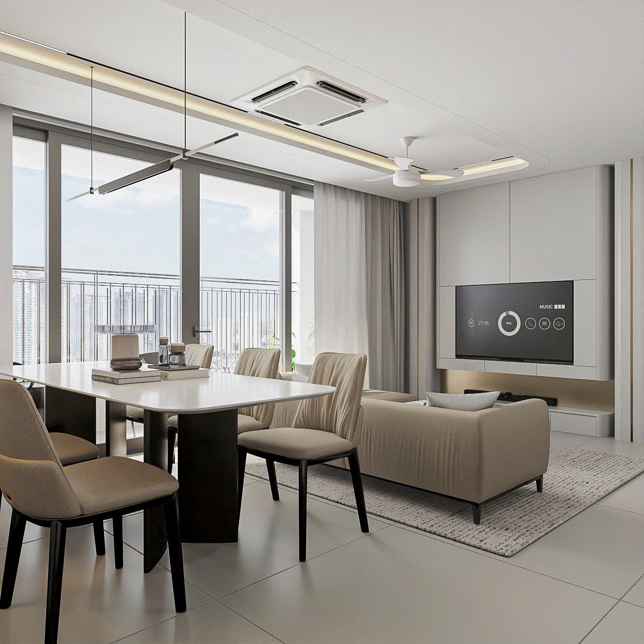 Căn hộ The Infiniti Riviera Point Quận 7