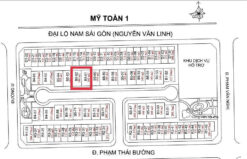 2 lô đất liền kề khu Mỹ Toàn 1 Phú Mỹ Hưng