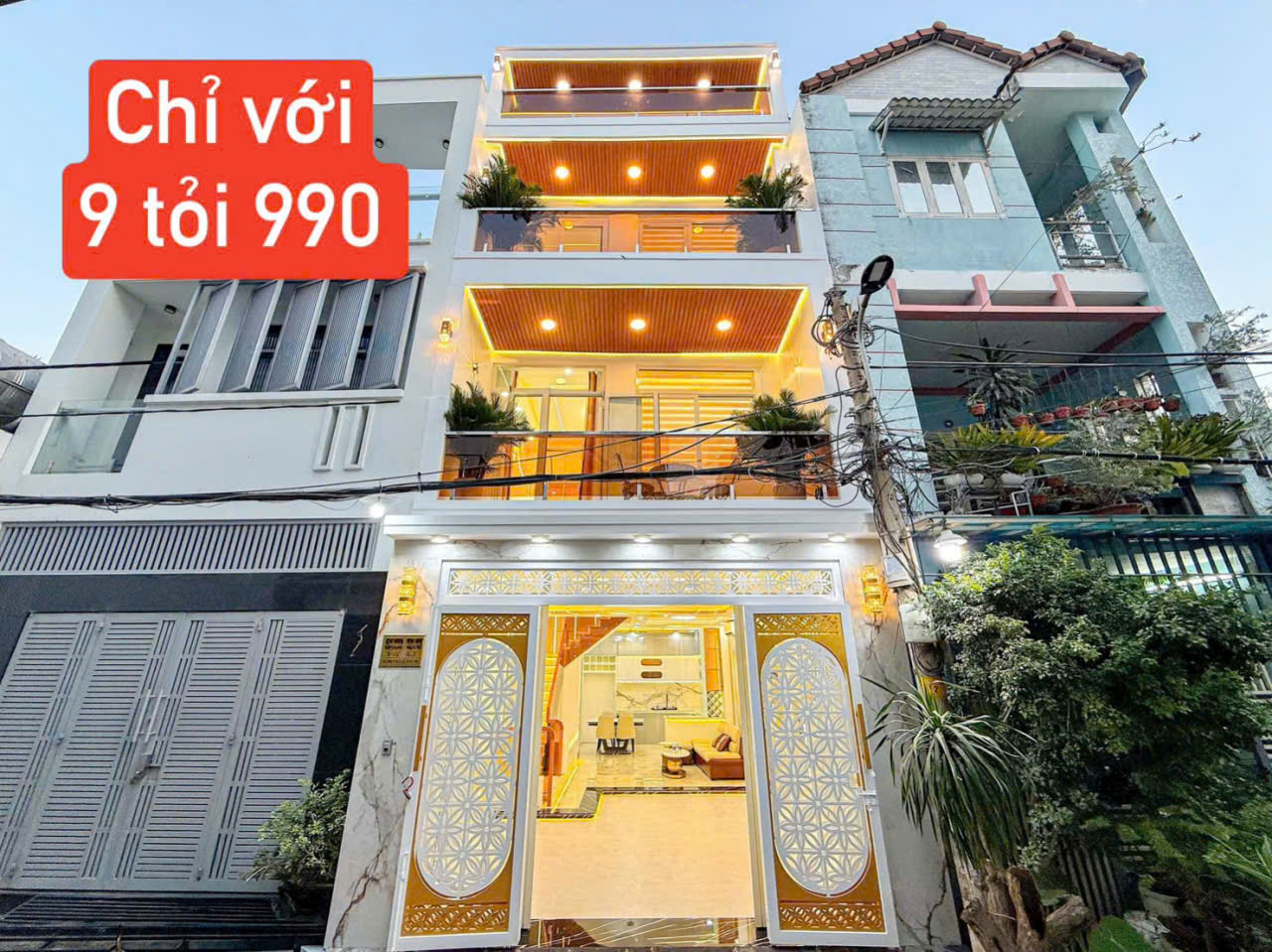 Nhà phố hẻm ô tô đường Gò Ô Môi, Quận 7