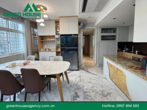 Căn hộ Duplex Cảnh Viên Phú Mỹ Hưng bán 4 phòng ngủ lầu 10