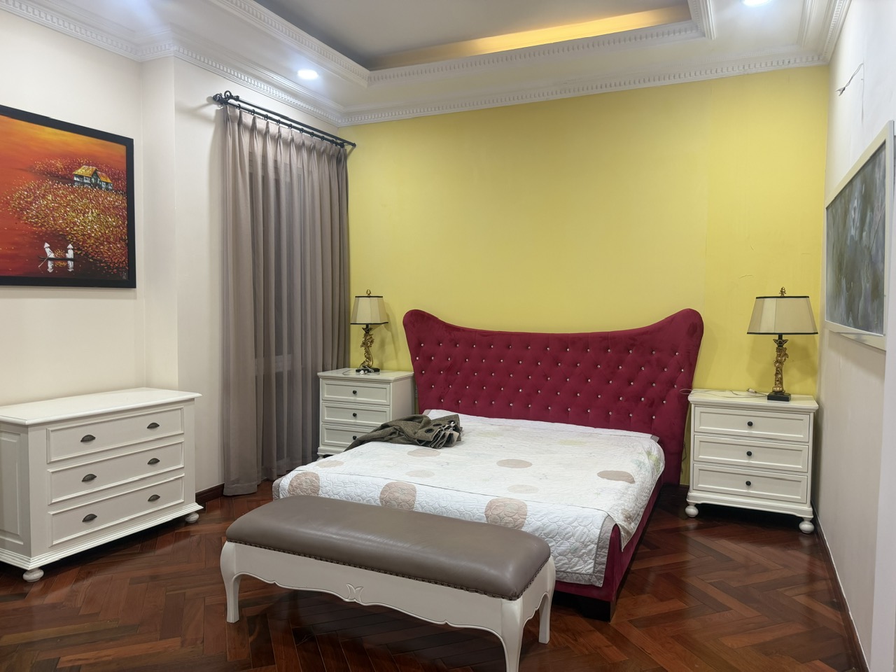 Cho thuê biệt thự mỹ kim 2 phú mỹ hưng, Có thang máy, Diện tích: 180,5m2 (9,5x19m), 3 tầng, đầy đủ nội thất cao cấp, 4pn, 1 phòng làm việc, cạnh bên công viên Hồ Bán Nguyệt, Cầu Ánh Sao, Bến Du Thuyền "Saigon South Marina Club" - Ảnh 14