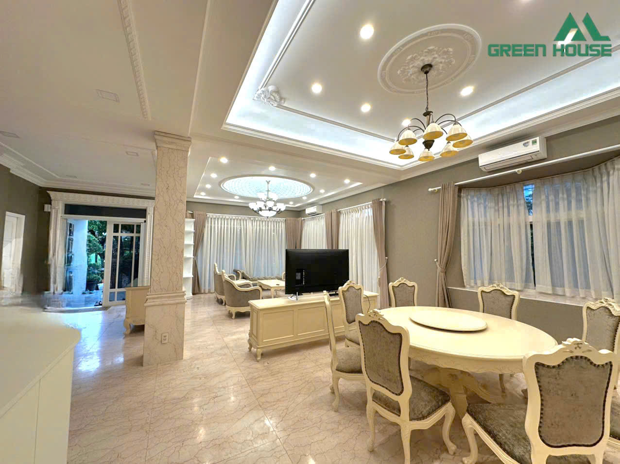 Cho thuê biệt thự đơn lập Mỹ Phú 1, Phú Mỹ Hưng, đường 21 và đường Hưng Long, đối diện công viên. - Ảnh 6