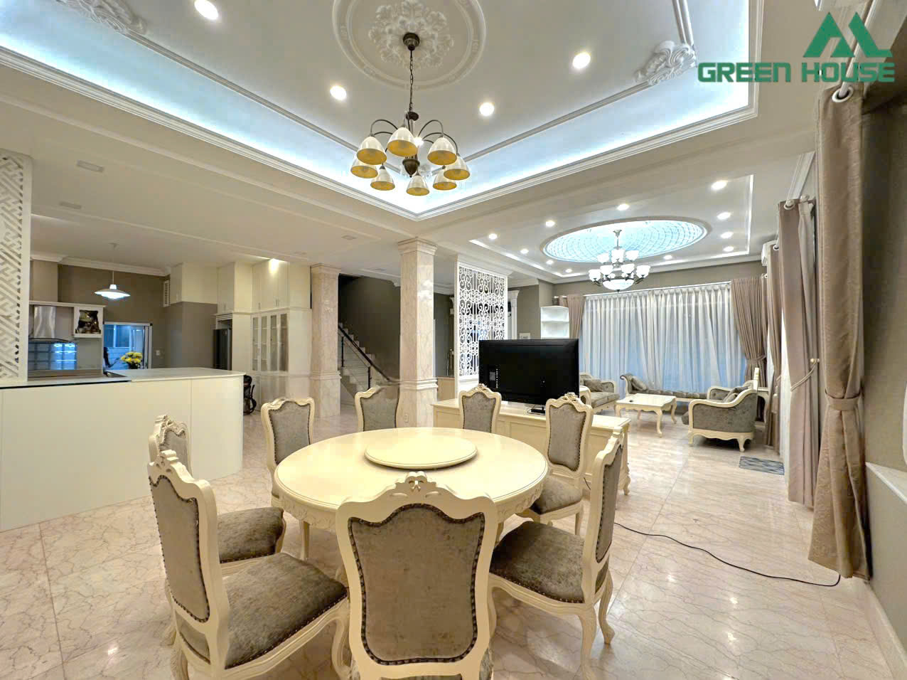 Cho thuê biệt thự đơn lập Mỹ Phú 1, Phú Mỹ Hưng, đường 21 và đường Hưng Long, đối diện công viên. - Ảnh 8