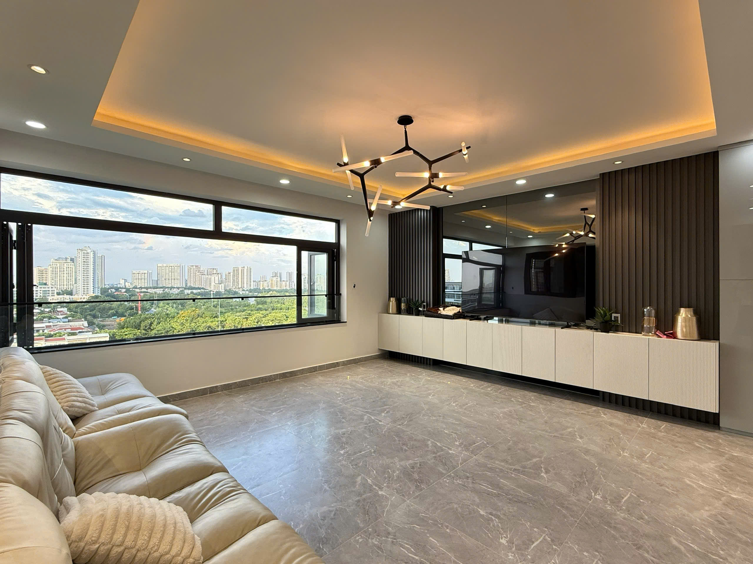Cho thuê căn hộ Panorama Phú Mỹ Hưng, Quận 7, Hồ Chí Minh, 146m2, 3pn, 2wc, view sông thoáng mát, nhà mới siêu đẹp - Ảnh 4