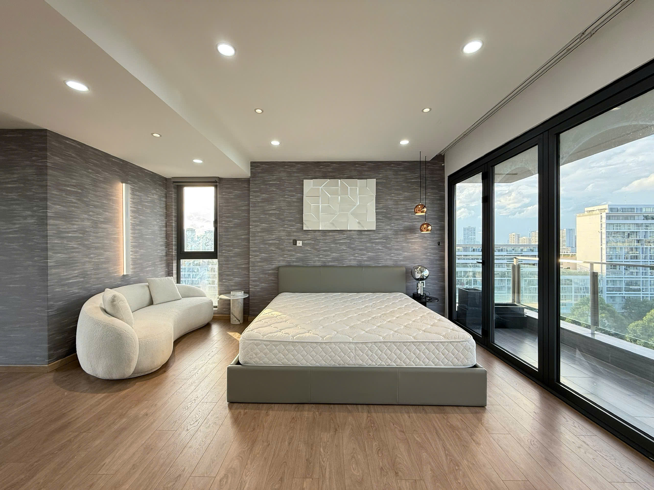 Cho thuê căn hộ Panorama Phú Mỹ Hưng, Quận 7, Hồ Chí Minh, 146m2, 3pn, 2wc, view sông thoáng mát, nhà mới siêu đẹp - Ảnh 9