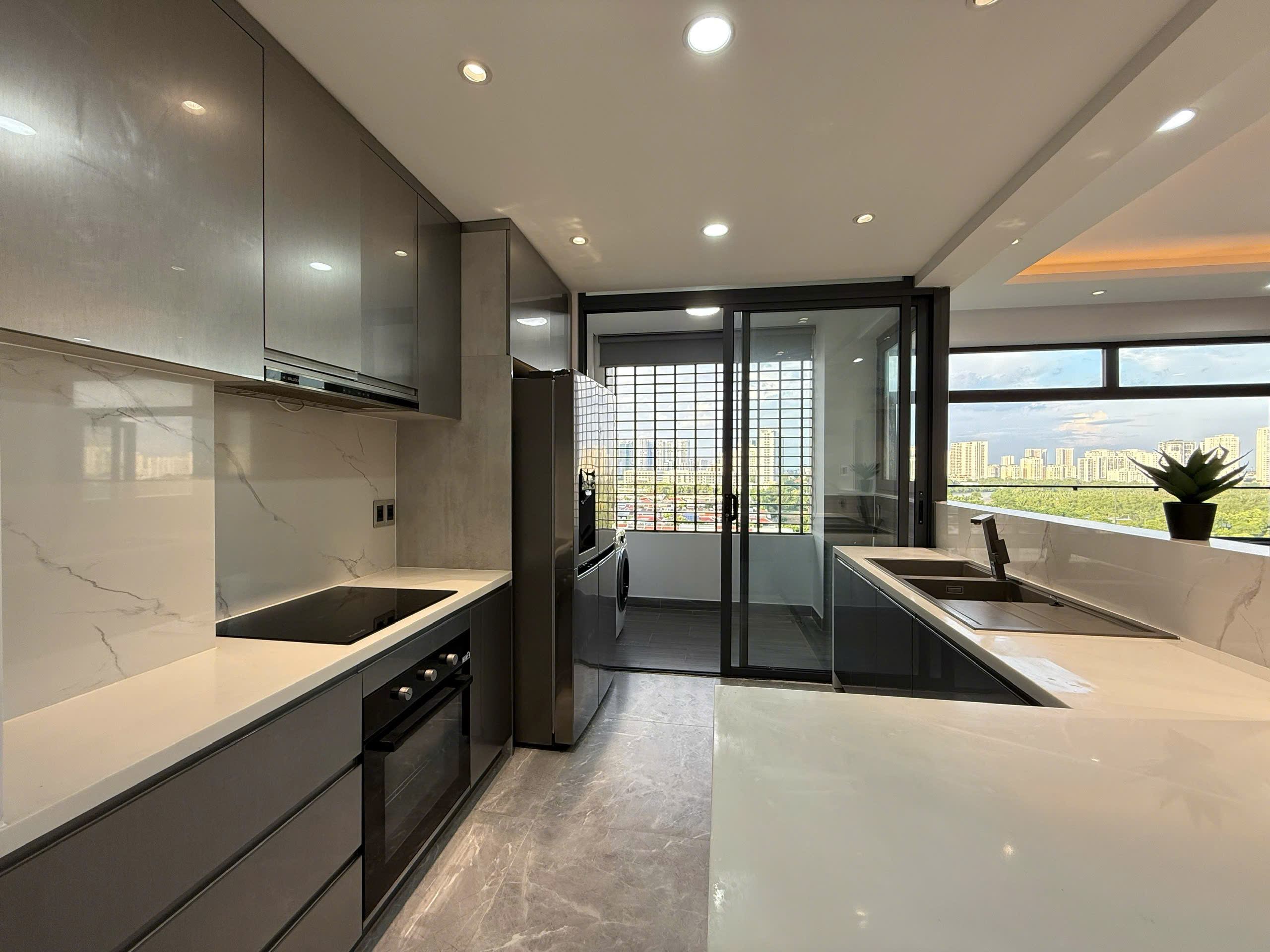 Cho thuê căn hộ Panorama Phú Mỹ Hưng, Quận 7, Hồ Chí Minh, 146m2, 3pn, 2wc, view sông thoáng mát, nhà mới siêu đẹp - Ảnh 11