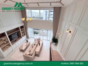 Căn hộ Duplex Mỹ Khánh 3B Phú Mỹ Hưng cho thuê nhà mới