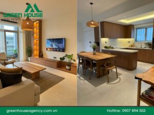 Căn hộ Garden Court 1 Phú Mỹ Hưng Quận 7 cho thuê lầu 7